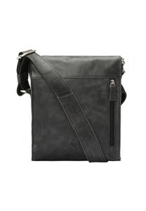 Кожаная сумка через плечо City Cowboy Clark 21 см VOi, черный