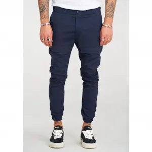 2-летние брюки-чиносы премиум-класса "ЭНРИКО", на эластичном поясе 2Y Premium, синий