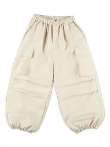 Брюки карго с кулиской Il Gufo, нейтральный