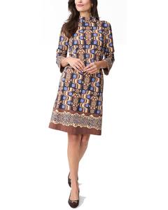 J.McLaughlin Zelda Платье, коричневый/синий