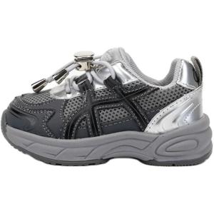 Непромокаемые и дышащие низкие детские повседневные кроссовки для детей 3-7 лет QINUOSHU, серый