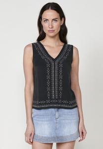 Топ Blouse Koroshi, черный