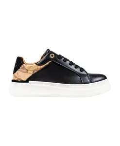 Женские кроссовки с классическим геометрическим принтом Alviero Martini 1A Classe, черный