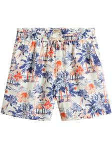 Шорты Woolrich с графическим принтом, белый