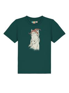 Футболка wat? Apparel, темно-зеленый