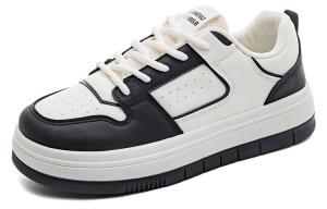 Кеды, скейтборд обувь женская низкая черный Huanqiu