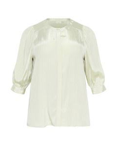 Блуза KAFFE CURVE Nalina, экрю