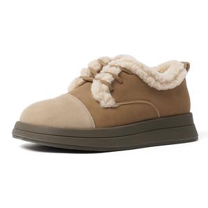 HUANAI Низкие повседневные туфли женские цвета хаки