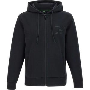 HUGO BOSS Худи на молнии, Black