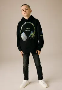 Худи с графическим принтом, стандартного кроя Next, Black Headphones