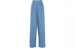 FENDI SS22 Casual Pants Women's Light Blue