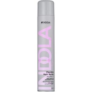 Лак для волос flexible hair spray Indola, объем 500 мл