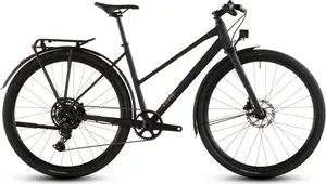 Городской велосипед Cube nulane pro fe trapez (2026) - citybike - grey´n´chrome