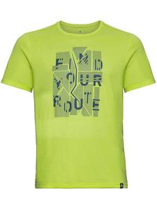 Футболка Odlo T-Shirt, зеленый