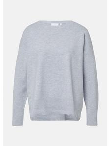 Вязаный свитер в цвете 92W2_голубой серый comma