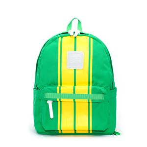 Большой унисекс рюкзак из нейлона разноцветный CILOCALA, зеленый
