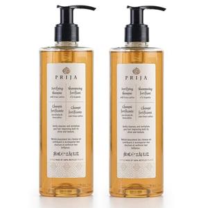 Восстанавливающий шампунь для волос с рукколой, 2x380 мл Prija