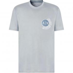 Футболка AE мужская серая ARMANI EXCHANGE, серый