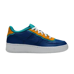 Кроссовки Nike Air Force 1 Low LV8 GS 'Double Layered - Indigo Force', синий