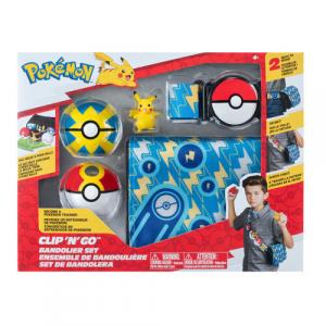 Набор патронташей Pokemon Пикачу, серия 4, фигурка JAZWARES