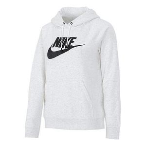 Худи (WMNS) AS W Nike Sportswear ESSNTL FLC GX Hoodie BIRCH HEATHER