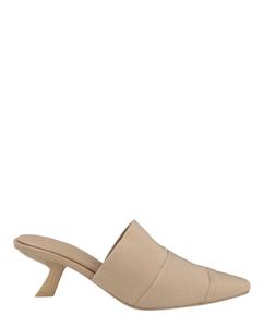 Кожаные мюли Algedi 55 Salvatore Ferragamo, Bone