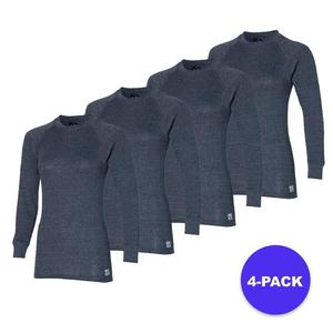 Терморубашка Heatkeeper женская антрацит 4 шт. HEAT KEEPER, цвет grau