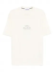 Футболка с надписью Stone Island, нейтральный
