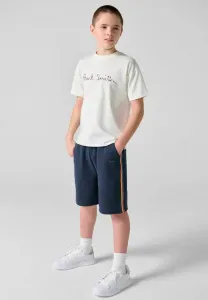 Спортивные штаны стандартного кроя Paul Smith Junior, White/Navy