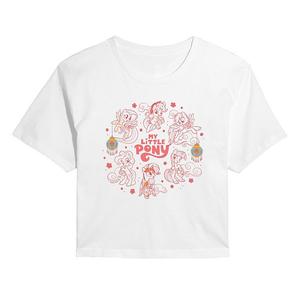 Футболка с коротким рукавом для подростков в стиле лунного нового года My Little Pony