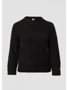 Вязаный свитер в цвете 9999_черный QS