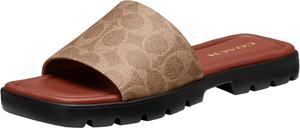 Женские сандалии COACH Florence из кожи, хаки