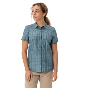 Рубашка с коротким рукавом VAUDE Tacun II, синий