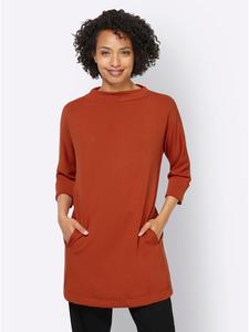 Heine Длинная футболка ржаво-красного цвета