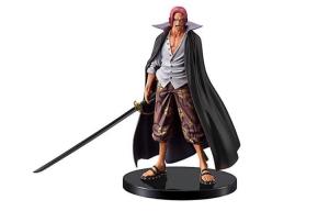 BANPRESTO Shanks Glass Factory, Ichiban Kuji, One Piece, Red Hair 16.5см