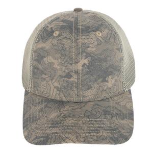 Мужская кепка дальнобойщика Camo Territory Sustainable DRI DUCK, хаки