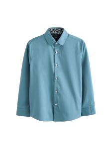Рубашка на пуговицах Next Regular fit Button Up Shirt, синий