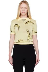 Поло "La Croisière The Marino" Jacquemus, цвет banana jacquard