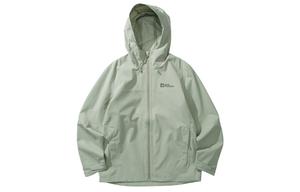 JACK WOLFSKIN Мужская ветровка для походов на открытом воздухе водонепроницаемая ветрозащитная дышащая, Mint Leaf Green/4137