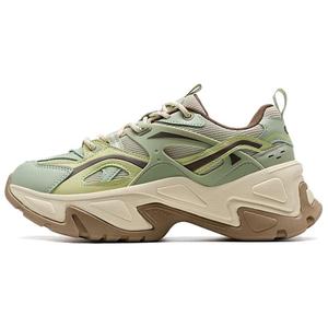 XTEP Износостойкие, нескользящие, низкие повседневные туфли, женские, зеленые