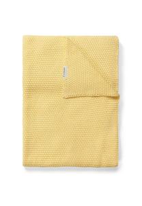 Плед скандинавской вязки Marc O'Polo Home, pale yellow