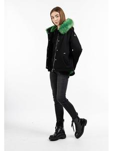 MyMo Зимняя куртка черного цвета