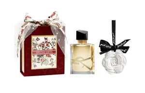 Набор пробников Freedom Eau De Parfum Classic Version Fougere Eau De Parfum SAINT LAURENT, freedom eau de parfum 7.5ml+camellia aromatherapy+starry красный velvet box