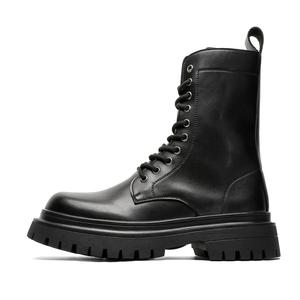 Product B Короткие мужские ботинки Martin до середины голени, черные