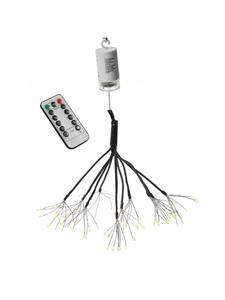 Marelida Светодиодная фейерверковая звезда с пультом дистанционного управления, диаметр: 25 см, черная