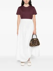 Топ с завязкой и вырезом-каплей Lanvin, фиолетовый