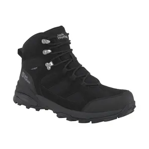 Кроссовки Jack Wolfskin "TRAIL HIKER TEXAPORE MID M", водонепроницаемые, черный