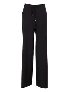 Брюки coulisse на молнии MAX MARA, черный