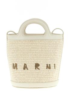 Маленькая сумка-ведро 'Tropicalia' Marni, белый