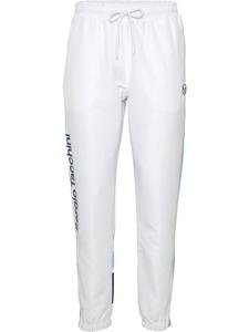 Спортивные брюки Sergio Tacchini в бело-синем цвете колокольчик Sergio Tacchini